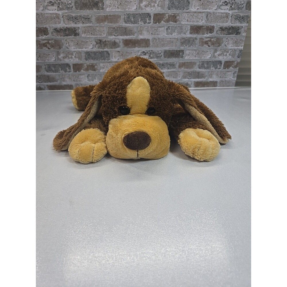 Vintage Animal Alley Darby Puppy Dog Brown Tan Floppy Plush Toys R Us Large 26"